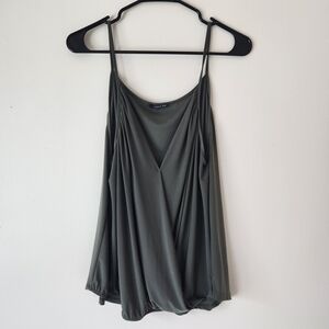 West Kei Olive Green Tank Top